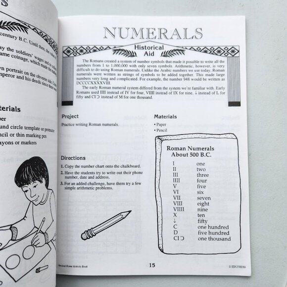 Ancient Rome Greece Hands-On Heritage Book Bundle Art, Crafts, Cooking, Historic - Picture 8 of 16